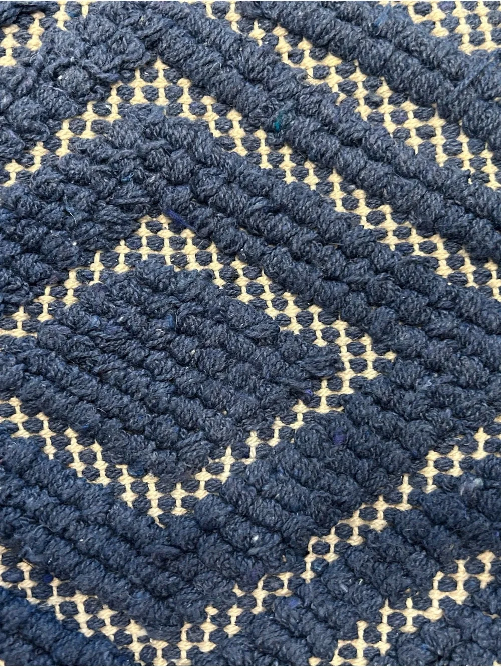 Vintage textured geometric